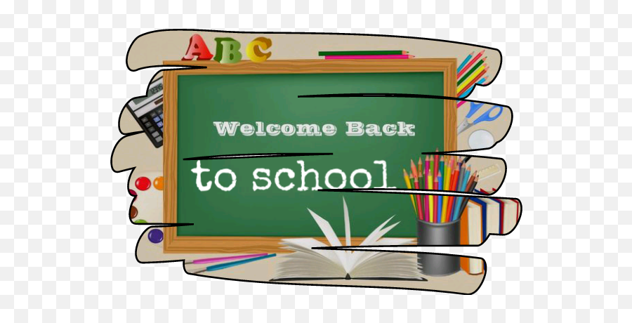 Welcomeback Backtoschool Sticker By Tny - Transparent Background Education Clipart Emoji,Emoji Back To School Supplies
