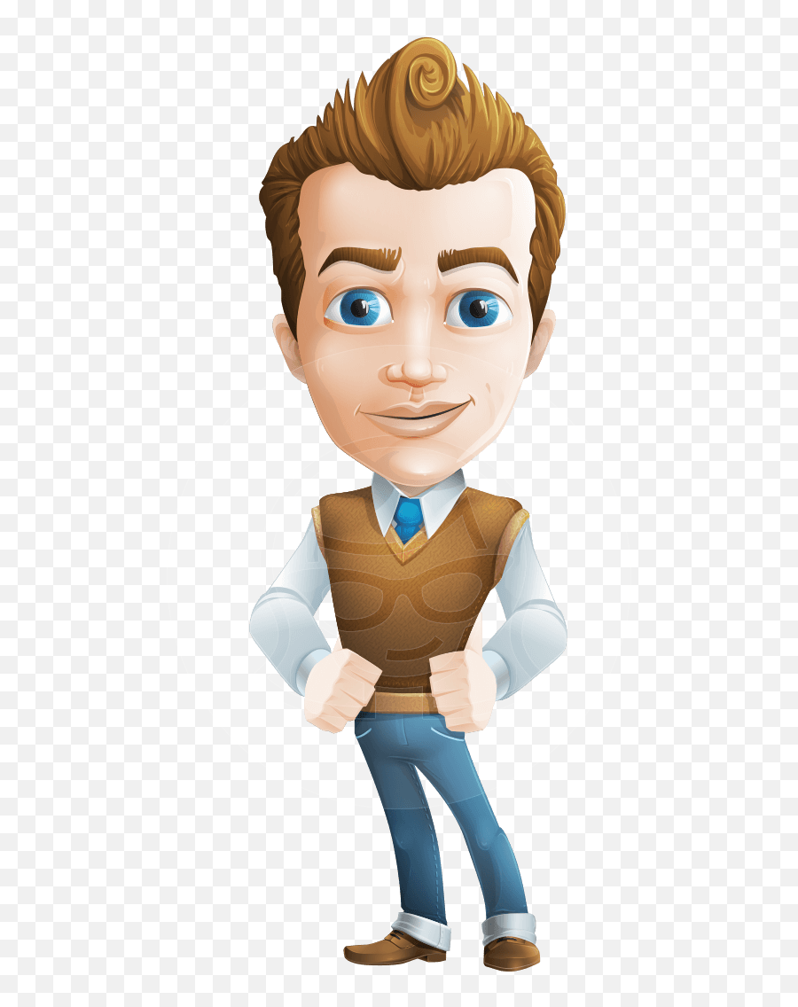 This Stock Vector Confident Man Cartoon - Vector Man Cartoon Png Emoji,Handsome Male Emoji This Stock Vector Confident Man Cartoon - Vector Man Cartoon Png Emoji,Handsome Male Emoji
