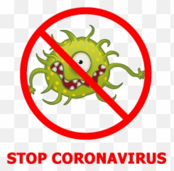 Stop Covid 19 Logo Png 16 - Stop Corona Virus Clipart Emoji,Stop Emoji Transparent Background