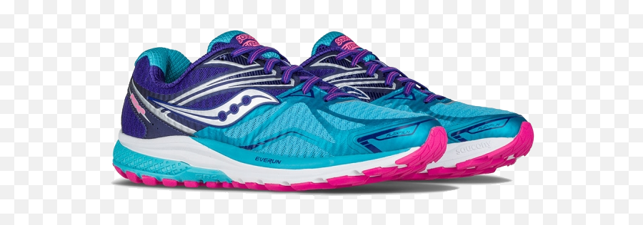 Womens Running Shoes - Saucony Ride Running Shoes Pink Emoji,Sketchers Emotion Lights