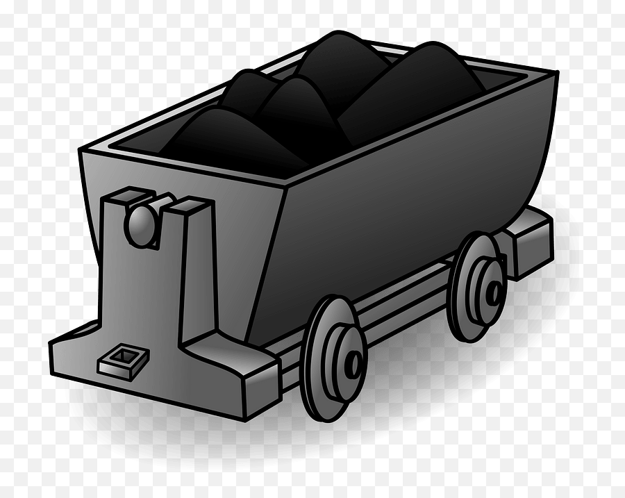 Coal Lorry Clipart - Coal Clipart Transparent Emoji,Coal Emoji