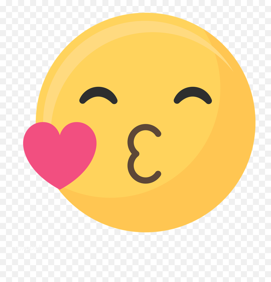 Kissing Face Emoji Icon - Emoji Kiss Png Icon,Kissing Face Emoji