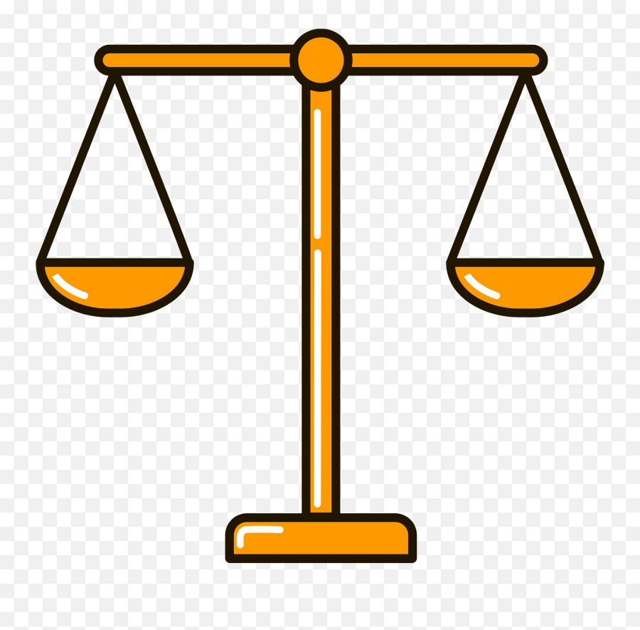 Balance Scale Clipart - Vertical Emoji,Scales Of Justice Emoji