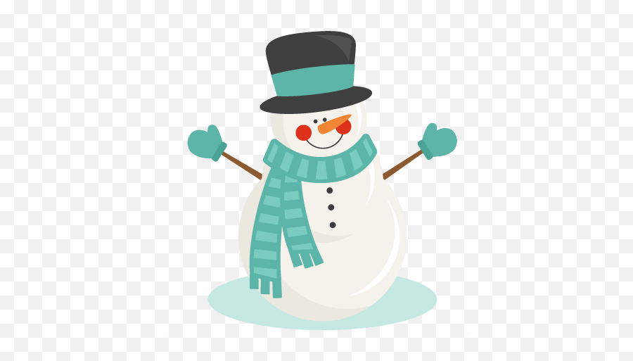 Download Cute Snowman Download Png Clipart Png Free - Snowman Clipart Cute Emoji,Snowman Emoticons For Facebook