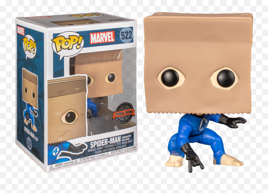 Marvel - Funko Pop Spider Man 522 Emoji,Spiderman Eyes Emotion