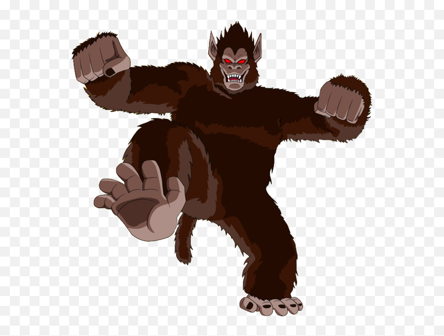 Kid Goku Great Ape - Goku Monkey Emoji,Ape Emoji Code