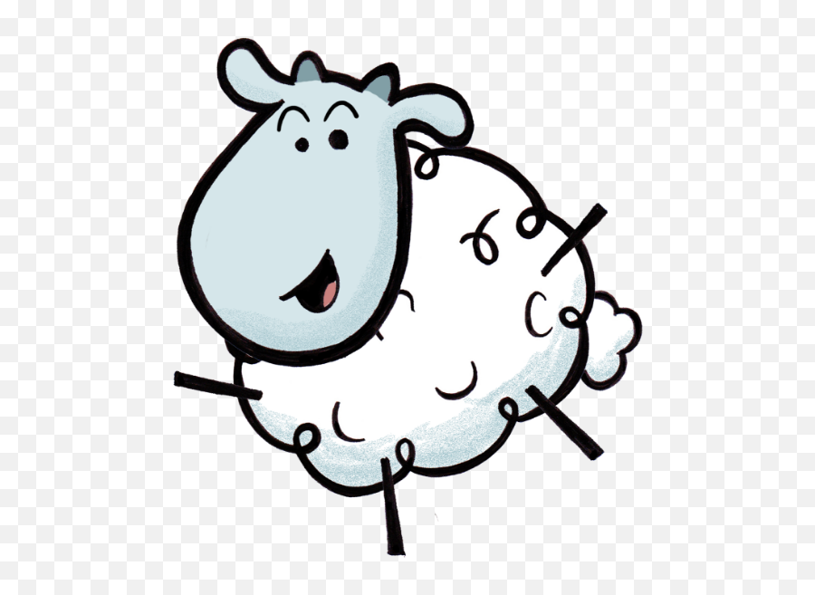 The Sheeps - Dot Emoji,Blah Blah Animated Smiley Emoticon
