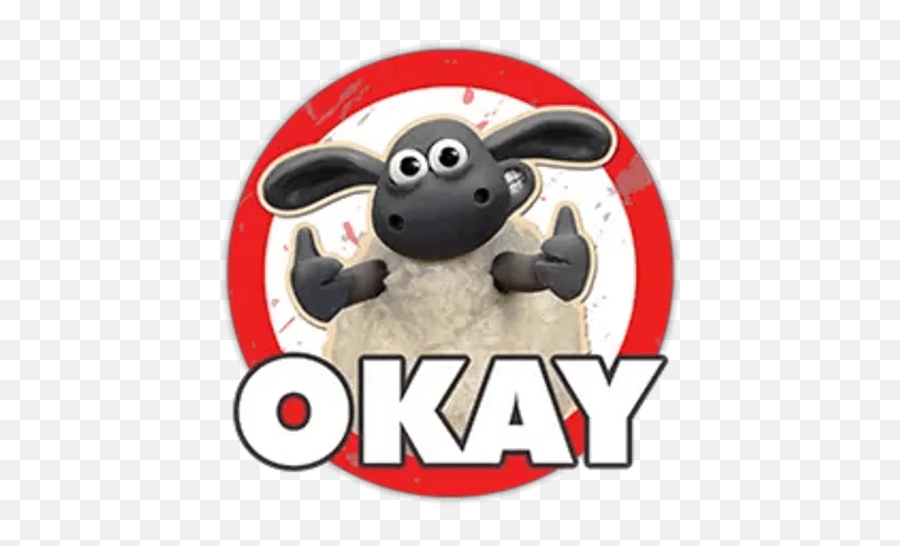 Telegram Sticker 7 From Collection Shaun The Sheep Emoji,Get A Sheep Emoji