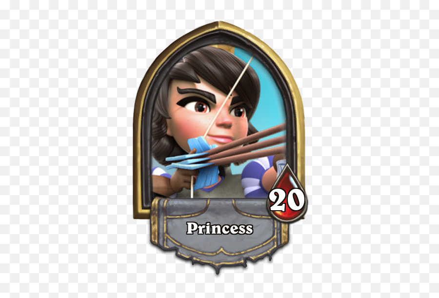 Clash Royale Princess Png Vector Royalty Free Download Emoji,Hearthstone Priest Emotion