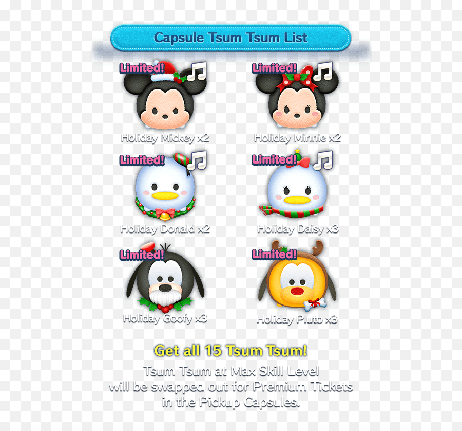 December 2019s Disney Tsum Tsum Event - Happy Emoji,Baymax Emoticon