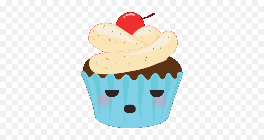 Top Smug Face Stickers For Android U0026 Ios Gfycat - Cute Animated Cupcake Gif Emoji,Smirking Cat Emoji