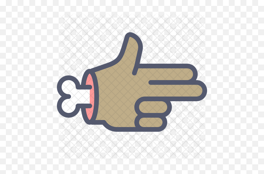 Gun Emoji Icon - Sign Language,Gun To Head Emoji