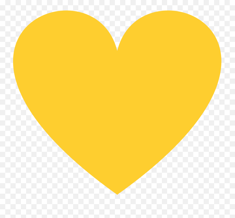Heart Shape Clipart Illustrations U0026 Images In Png And Svg Emoji,What Does A Yellow Heart Mean In Emoji