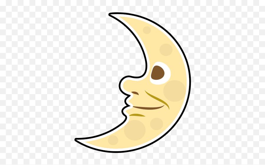 First Quarter Moon Face Emoji Png - Royalpng,The First Emoji