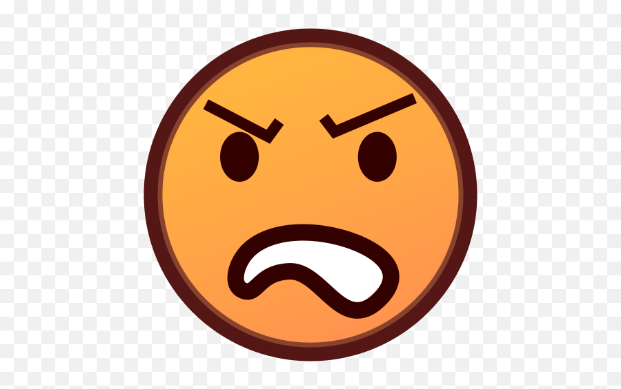 Angry Face - Charing Cross Tube Station Emoji,Angry Face Emoji