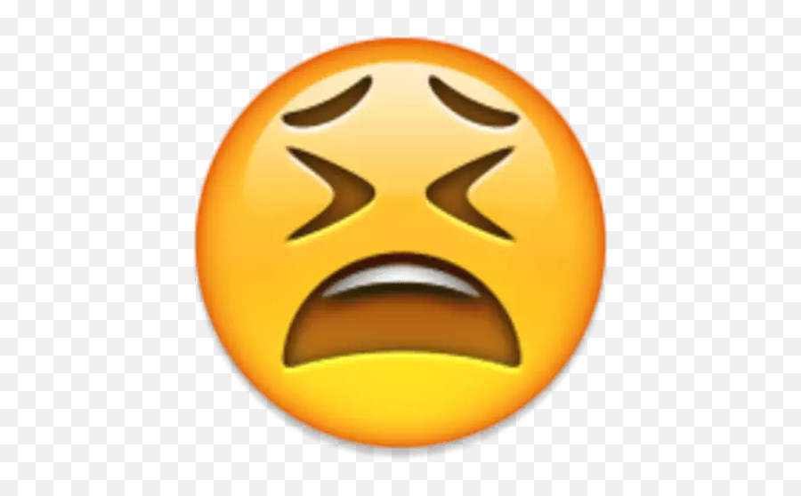 Download Free Png Ios - Emojiwearyface Dlpngcom Tired Emoji,Iphone Face Emojis