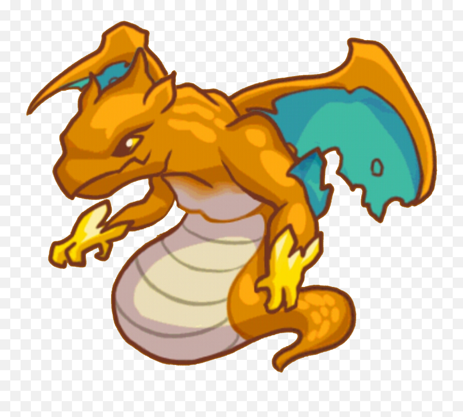 Fire - Cartoon Fire Flying Dragon Emoji,Fire Breathing Dragon Emoji