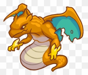 Fire - Cartoon Fire Flying Dragon Emoji,Fire Breathing Dragon Emoji