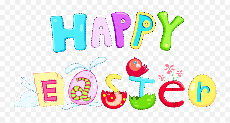 Happy Easter Clipart Png Color Original - Transparent Happy Easter Png Emoji,Happy Easter Emoji