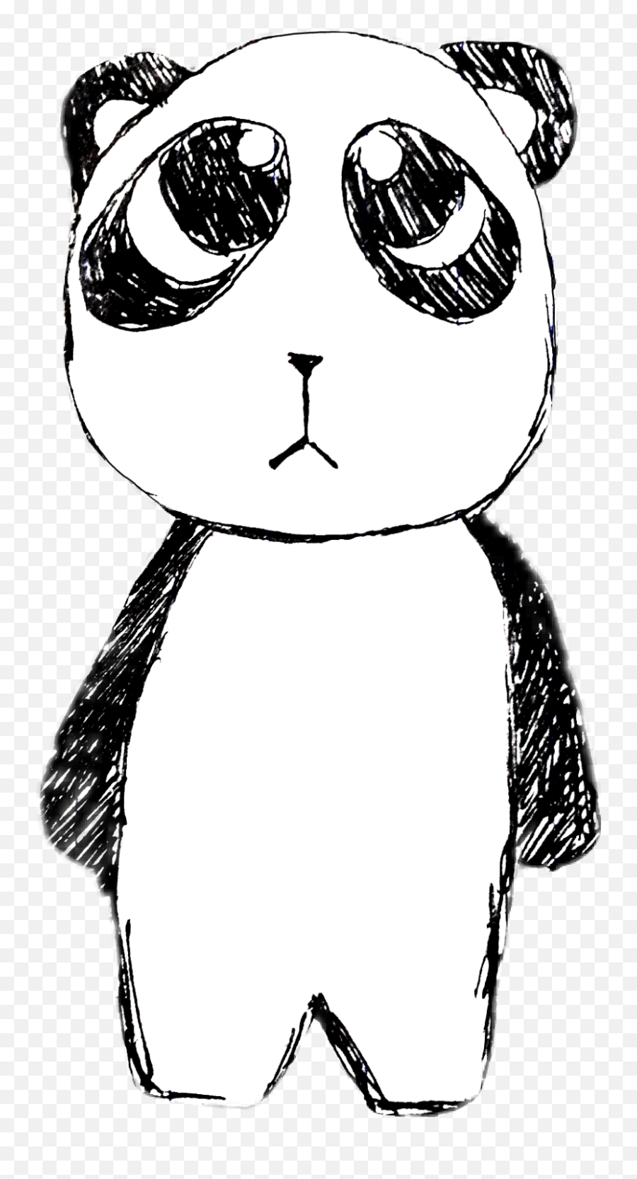 Ftepandas Panda Sad Sadpanda Sticker - Dot Emoji,Sad Panda Emoji