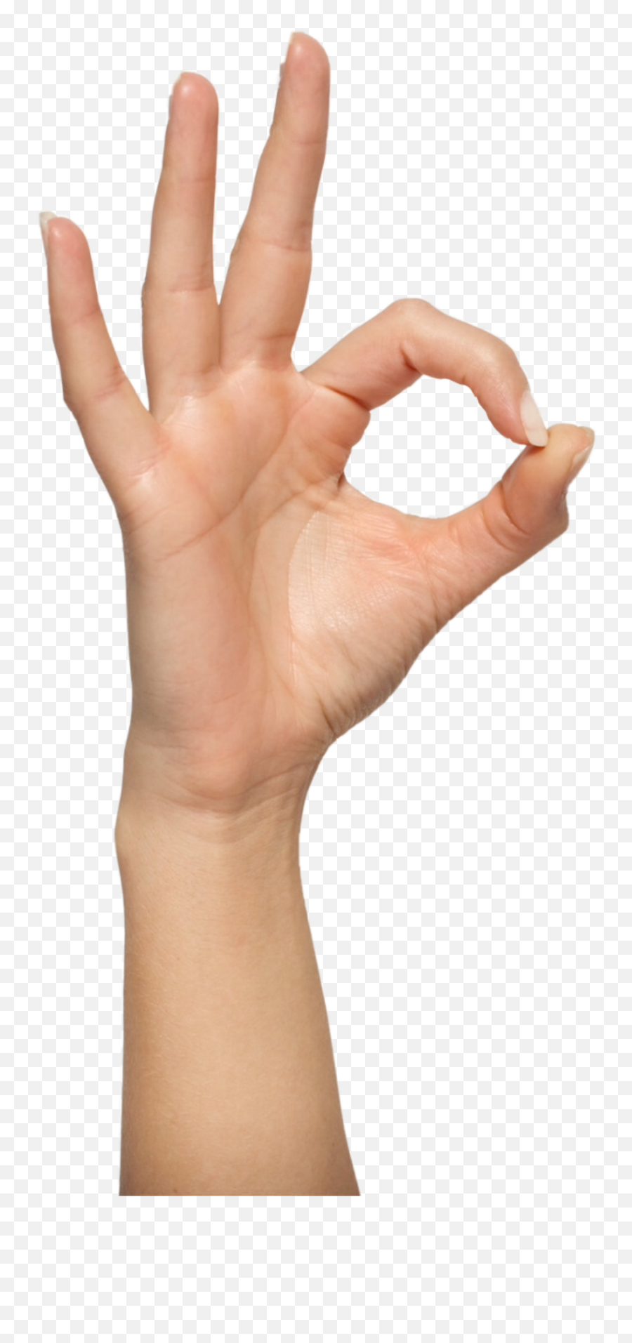 Three Finger Hand Png Image - Ok Hand Sign Png Full Size Ok Hand Png Emoji,Ok Hand Sign Emoji
