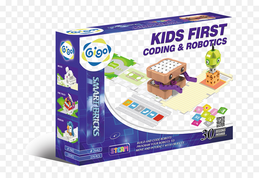 Coding Robots For Kids - Kids First Coding Robotics Emoji,Owwee Coji Robot Toy: Learn To Code With Emojis