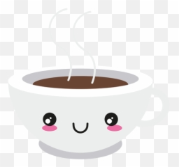 Sonrisa Kawaii Cara Taza De Café - Descargar Pngsvg Kawaii Coffee Mug Transparent Emoji,Emoticon Agradecido