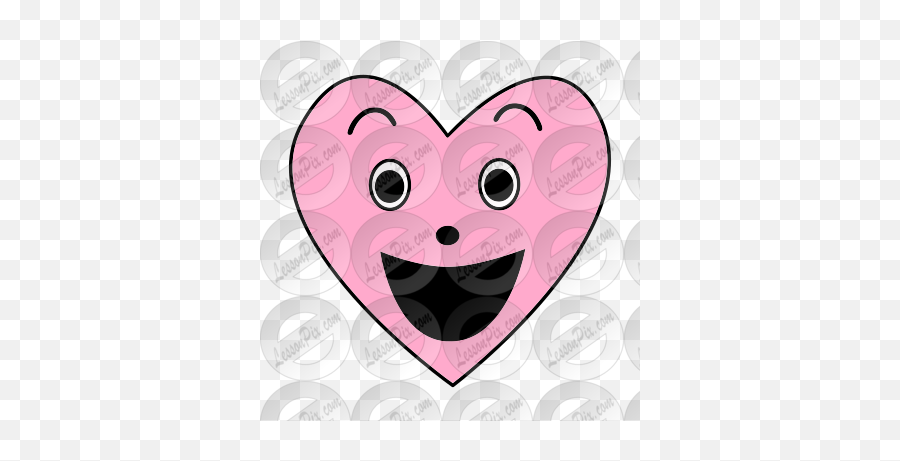 Excited Heart Picture For Classroom Therapy Use - Great S Mart Army Of Darkness Emoji,Emoticon For Excited
