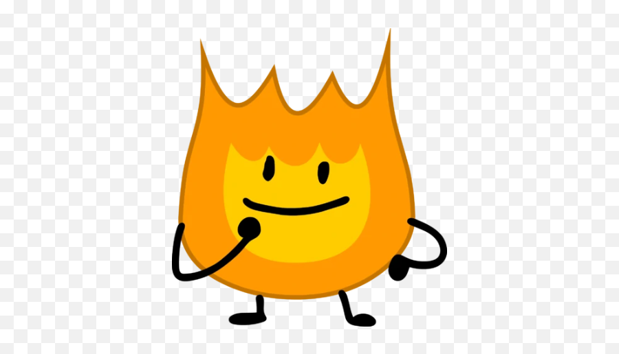 What If Firey Was In Smash - Bfb Firey Gallery Emoji,Fire Punch Emoticon