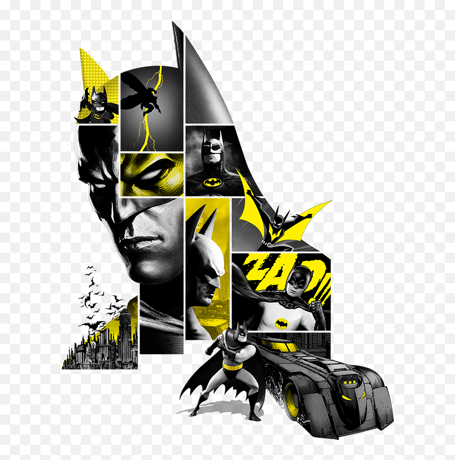 The Batman Experience Coming To Comic - Convr Skydiving Batman 80th Anniversary Poster Emoji,Animated Pepe Le Pew Emoticon