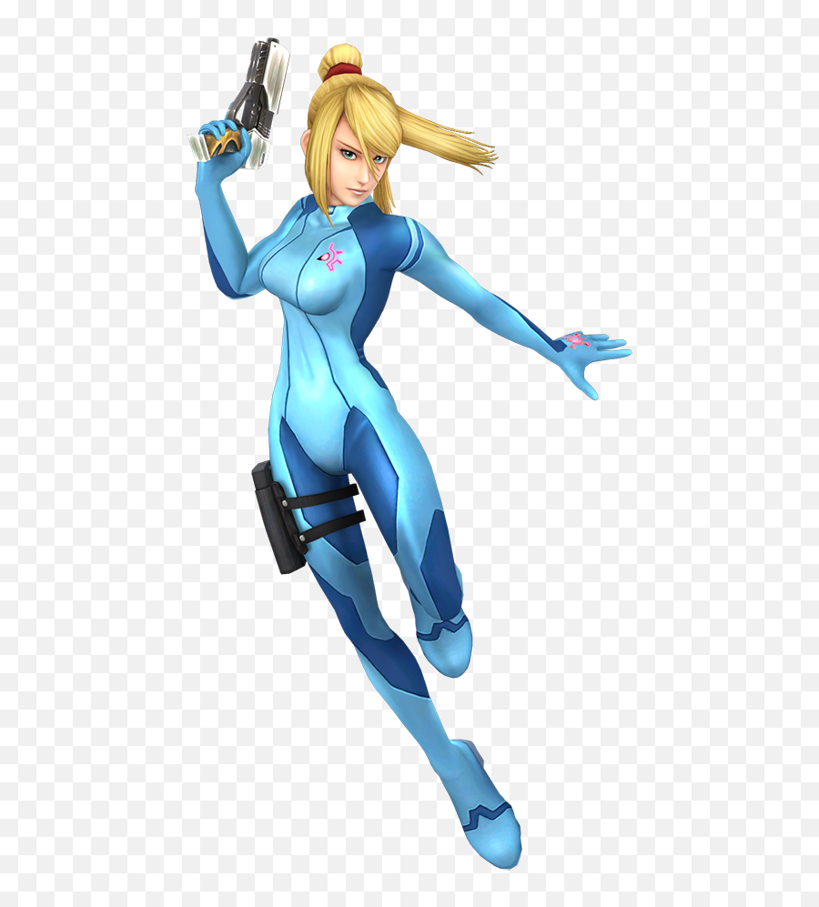 Samus Aran - Transparent Zero Suit Samus Png Emoji,Metroid Samus Emotions