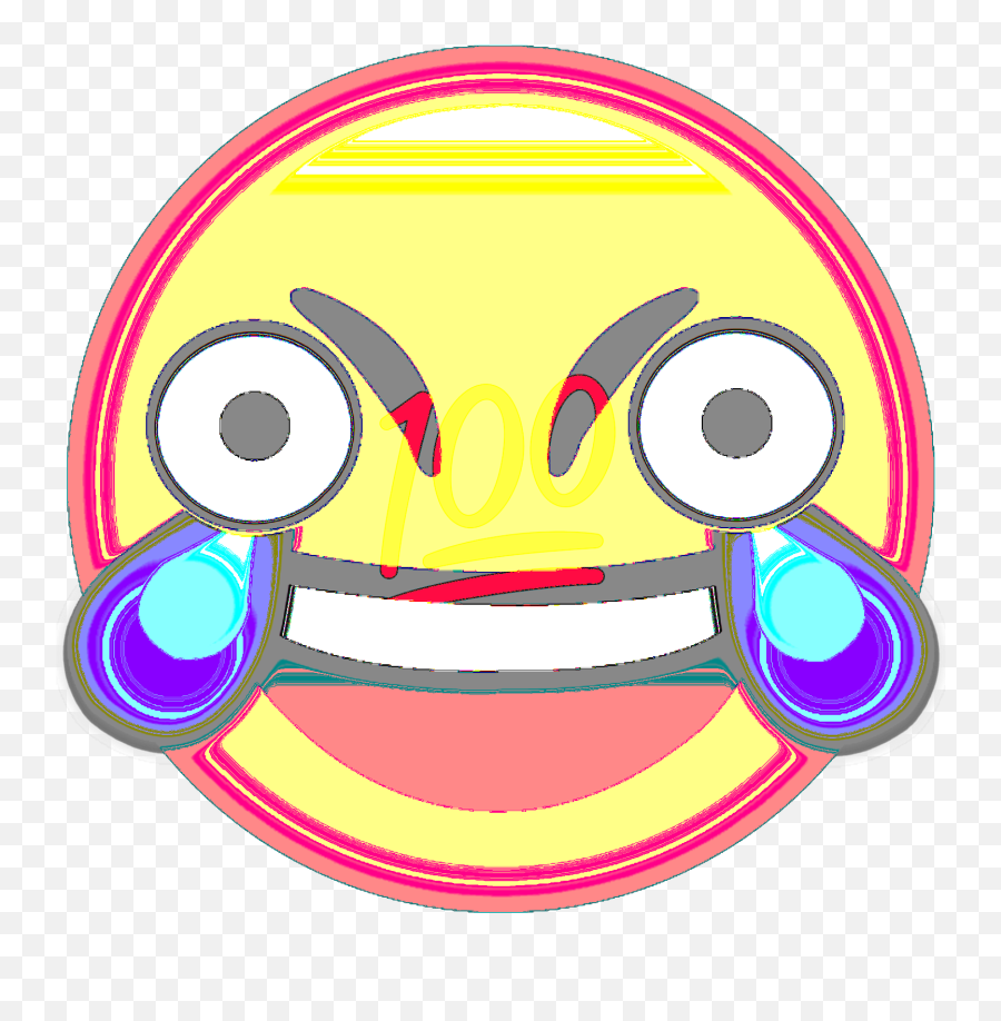 Discover Trending Deepfried Stickers Picsart - Happy Emoji,Deep Fried Laughing Emoji