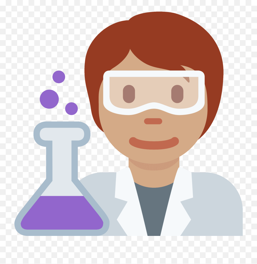 Scientist Emoji Clipart - Ciencia Animado,Beaker Emoji