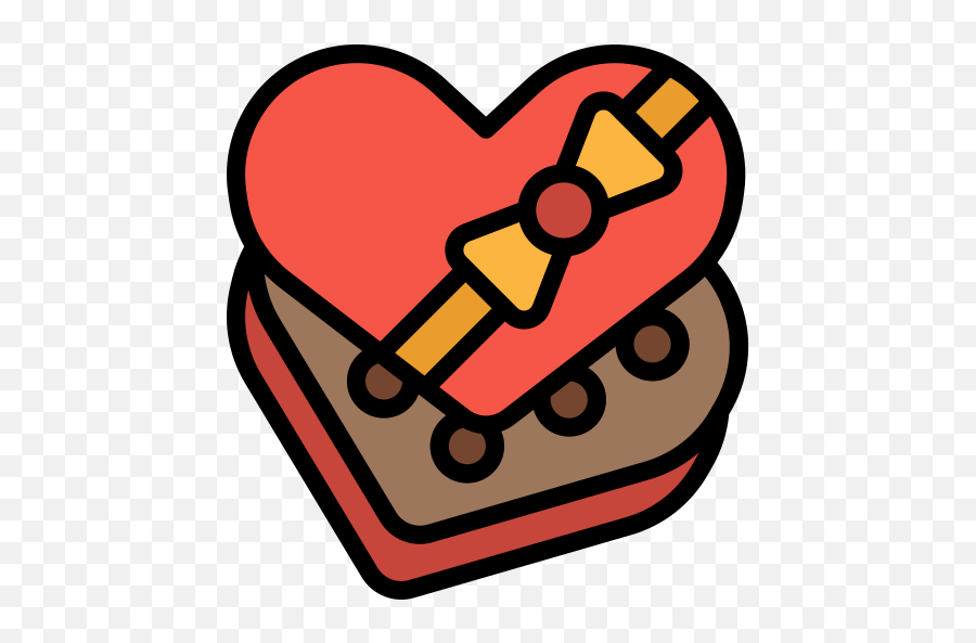 Chocolate Box - Free Food Icons Heart Emoji,Emoji Valentine Chocolate Box