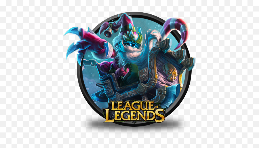 Veigar Bad Santa Icon - League Of Legends Veigar Ong Emoji,League Of Legends Emoticons