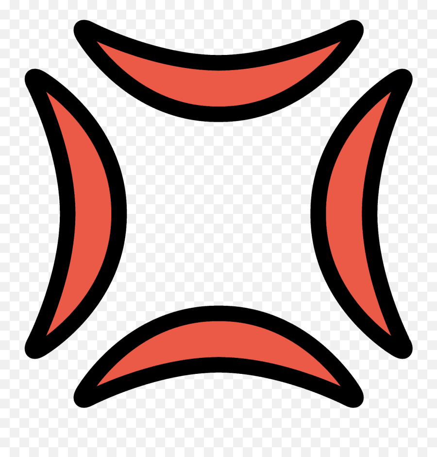 Anger Symbol Emoji Clipart - Signo De Enojo Anime,Symbol Emoji