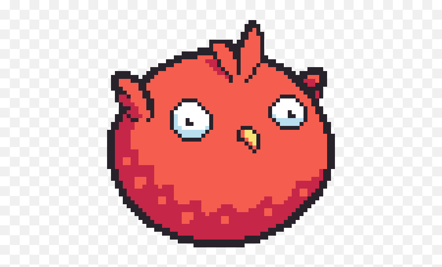 Crimson Ghost - Pixel Ruby Emoji,Emoticon Fantasma