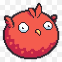 Crimson Ghost - Pixel Ruby Emoji,Emoticon Fantasma