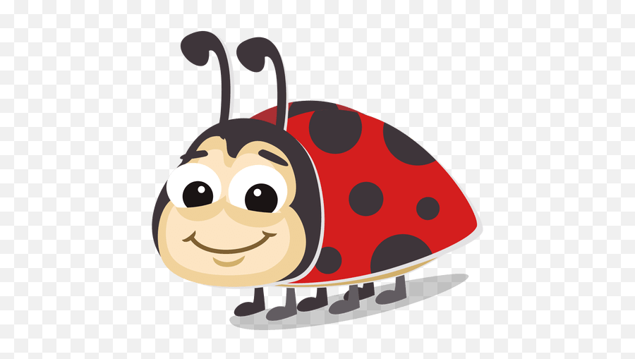 Ladybug Cartoon - Mariquita Png Emoji,Zzz Ant Ladybug Ant Emoji