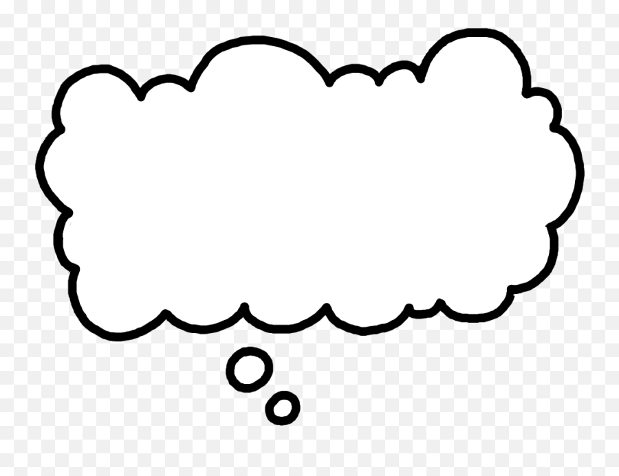 Clouds Clipart Thought Bubble Clouds Thought Bubble - Animated Thought Bubble Gif Emoji,Cloud Candy Emoji