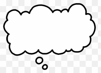 Clouds Clipart Thought Bubble Clouds Thought Bubble - Animated Thought Bubble Gif Emoji,Cloud Candy Emoji