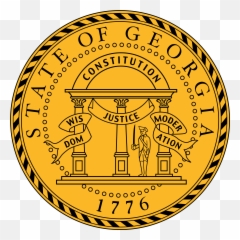 Georgia State Seal Png U0026 Svg Vector - Freebie Supply State Of Georgia Emoji,Emoji Croix Iphone