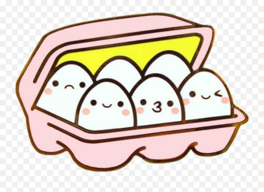 Egg Huevos Kawaii Sticker - Stickers Cute Png Egg Emoji,Huevos De Emojis