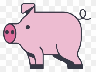 Pig Clipart Illustrations Images In - Animal Figure Emoji,Pig Emoji Mages Transparent Background