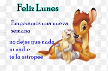 90 Frases Para Desear Feliz Lunes Con - Bambi Png Emoji,Como Decir Adios No Te Volvere A Enviar Mensajes Con Un Emoticon Whatsapp