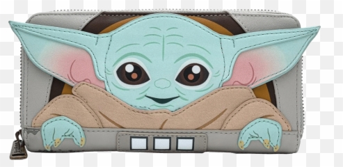 Baby Yoda Bag Off - Loungefly The Child Wallet Emoji,Rebecca Minkoff Customizable Leather Pouch With Emoji Stickers