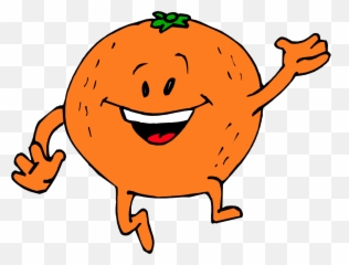 School Meals - Orange Clipart Animated Emoji,Leila Emoticon