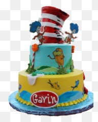 Birthday Celebration Cakes - Dr Seuss Cake Transparent Emoji,Bakeries In Tampa, Emoji Cakes