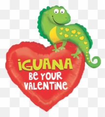 Jumbo Iguana Be Your Valentine Pun - Big Emoji,Iguana Emoji