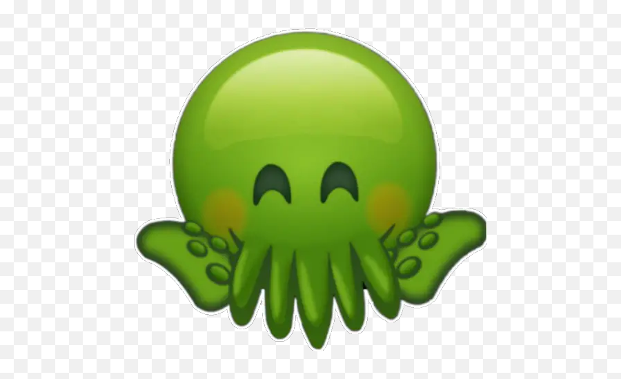 Emoji Cthulhu - Fictional Character,Cthulhu Emoji